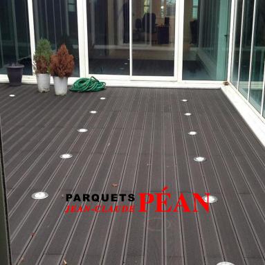 Pose de parquet terrasse
